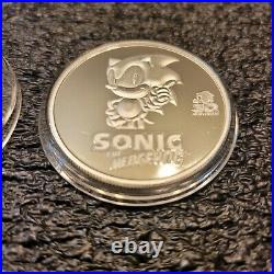 2021 Niue 1 oz Silver Sonic the Hedgehog 30th Anniversary Proof (300 Mintage)