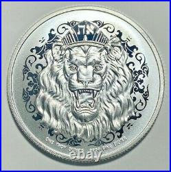 2021 Niue 2 Dollars Roaring Lion Judah Silver EXTREMELY RARE IN STOCK IN HAND
