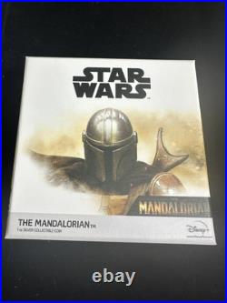 2021 Niue $2 Star Wars The Mandalorian 1 Oz Silver Proof Coin