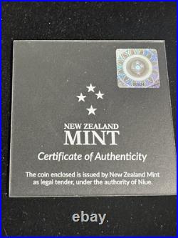 2021 Niue $2 Star Wars The Mandalorian 1 Oz Silver Proof Coin