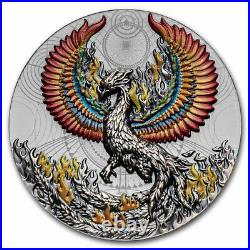 2021 Niue 2 oz Antique Silver Phoenix SKU#233755