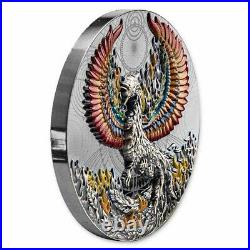 2021 Niue 2 oz Antique Silver Phoenix SKU#233755