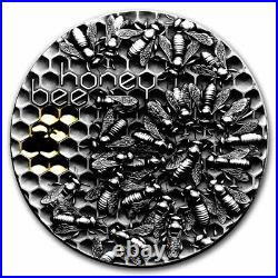 2021 Niue 2 oz Silver Antique Honey Bee SKU#244167