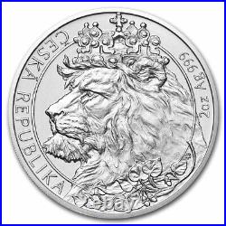 2021 Niue 2 oz Silver Czech Lion BU SKU#228136