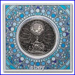 2021 Niue 2 oz Silver High Relief Notre Dame SKU#241422