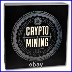 2021 Niue 50 gram Silver Antique Crypto Mining SKU#244166