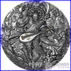2021 Niue 5$ CHIGUOTIAN Four Heavenly Kings Series 2 Oz Silver Coin
