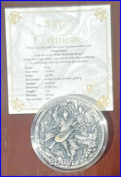 2021 Niue 5$ CHIGUOTIAN Four Heavenly Kings Series 2 Oz Silver Coin