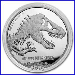 2021 Niue 5 oz Silver $10 Jurassic World BU Coin SKU#232011