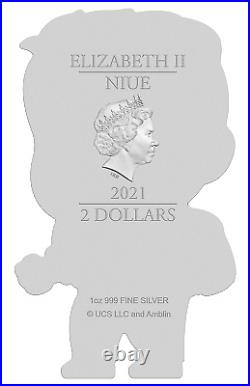 2021 Niue Back To The Future Biff Tannen 1 oz Silver Coin? Mintage 888 In Stock