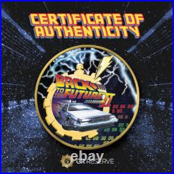 2021 Niue Back to the Future II 1oz Silver Coin with Glow in the Dark Effect