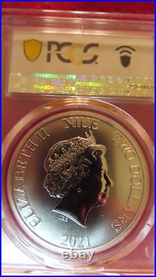 2021 Niue Batman Batsignal Gotham DC Comics 1 oz. 999 Silver PCGS PR PF 69 ngc