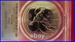 2021 Niue Batman Batsignal Gotham DC Comics 1 oz. 999 Silver PCGS PR PF 69 ngc