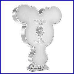 2021 Niue Chibi Disney Series Minnie Mouse 1oz Silver Coin IN HAND