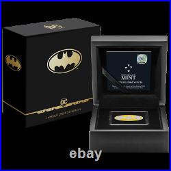 2021 Niue DC Comics Batman Logo Emblem Coin 1 oz. 999 Silver Coin 5,000 Minted