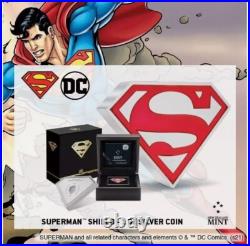2021 Niue DC Comics Superman 1 oz silver coin 2021 Niue DC Comics Superman 1 oz silver coin