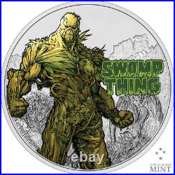 2021 Niue DC Justice League Swamp Thing 50th Ann. 1 oz Silver Coin NGC PF 70