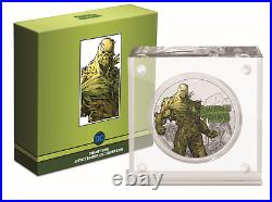 2021 Niue Justice League SWAMP THING 1 oz Silver Proof Coin IN HAND DC Comics