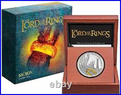 2021 Niue Lord of the Rings Sauron 1 oz. 999 Silver Proof Coin Ready To Ship