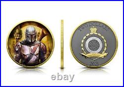 2021 Niue Mandalorian 1 oz Silver Coin Ennobled by Germania Mint Low Serial #s