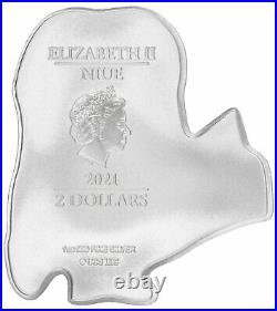 2021 Niue Minions Stuart 1 oz Silver $2 Coin GEM BU