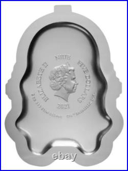 2021 Niue Star Wars 2 oz Proof Silver Coin Clone Tropper Helmet with Box and COA