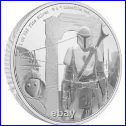 2021 Niue Star Wars Mandalorian Classic 1 oz. 999 Silver Proof Coin 5000 Made