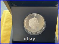 2021 Niue Star Wars The Mandalorian 1 oz Silver Proof Coin-limited To 5,000
