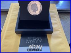 2021 Niue Star Wars The Mandalorian 1 oz Silver Proof Coin-limited To 5,000