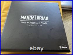 2021 Niue Star Wars The Mandalorian 1 oz Silver Proof Coin-limited To 5,000