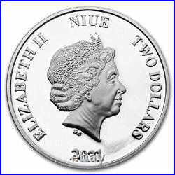 2021 Niue Star Wars The Mandalorian Classic 1oz Silver Coin NGC PF 70 UCAM