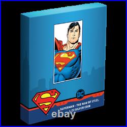 2021 Niue Superman The Man of Steel 1 oz Silver Coin Bar LIVE SHIPPING NOW
