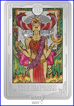 2021 Niue Tarot Card The Empress 1 oz. 999 Silver Coin (2,000 Mintage)