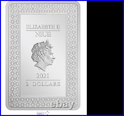 2021 Niue Tarot Card The Empress 1 oz. 999 Silver Coin (2,000 Mintage)