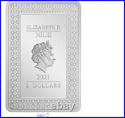 2021 Niue Tarot Card The Empress 1 oz. 999 Silver Proof Coin Only 2000 Minted