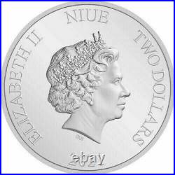 2021 Niue The Mandalorian The Child 1oz. 999 Silver Coin Baby Yoda GROGU