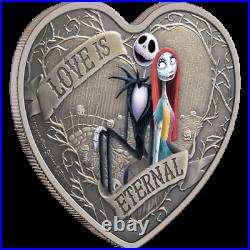 2021 Niue The Nightmare Before Christmas 1 oz Silver Colorized Coin