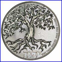 2021 Niue Tree Of Life 5oz Silver High Relief Coin BU (Limited Mintage 1,000)