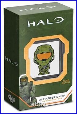 2021 Niue XBOX Halo Master Chief CHIBI 1oz Silver Proof Coin SOLD OUT