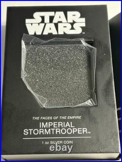 2021 Star Wars Colorized Imperial Stormtrooper 1 oz Silver Coin OGP NZ Mint WoW 2021 Star Wars Colorized Imperial Stormtrooper 1 oz Silver Coin OGP NZ Mint WoW