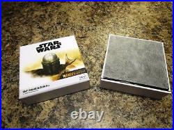 2021 Star Wars Mandalorian 1 oz Colorized Silver Proof Coin 1st In Series