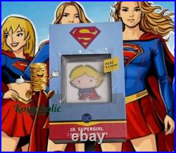 2021 Supergirl Niue $2 DC Comics 1 oz. 999 Silver Chibi Coin OGP? + BONUS