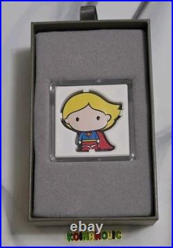 2021 Supergirl Niue $2 DC Comics 1 oz. 999 Silver Chibi Coin OGP? + BONUS