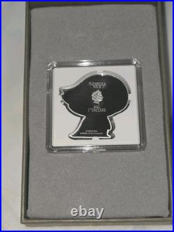 2021 Supergirl Niue $2 DC Comics 1 oz. 999 Silver Chibi Coin OGP? + BONUS