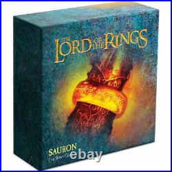 2021 The Lord Of The Rings Sauron 1 Oz. Silver Coin