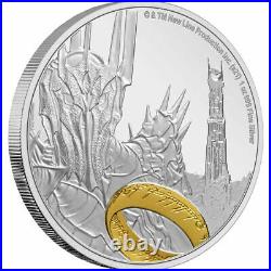 2021 The Lord Of The Rings Sauron 1 Oz. Silver Coin