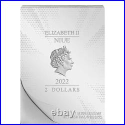 2022 1 oz Niue Silver COMIX Action Showcase #4 Coin