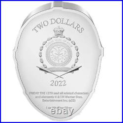 2022 1 oz Niue Silver Friday the 13th Coin Mintage of 2,000