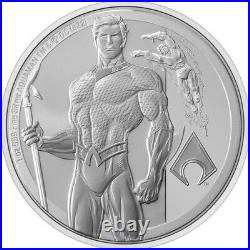 2022 1 oz Proof Niue Silver Classic Superhero Aquaman Coin