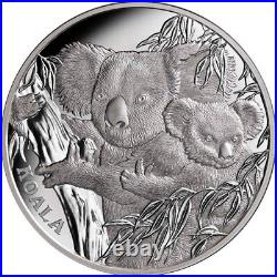 2022 1 oz Proof Niue Silver Koala And Joey Coin Mintage of 750